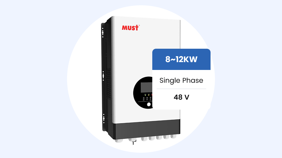 Must 12kW Hybrid Solar System